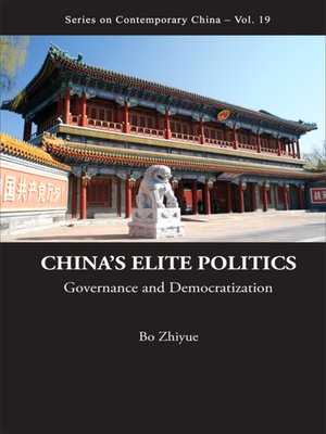 cover image of China's Elite Politics